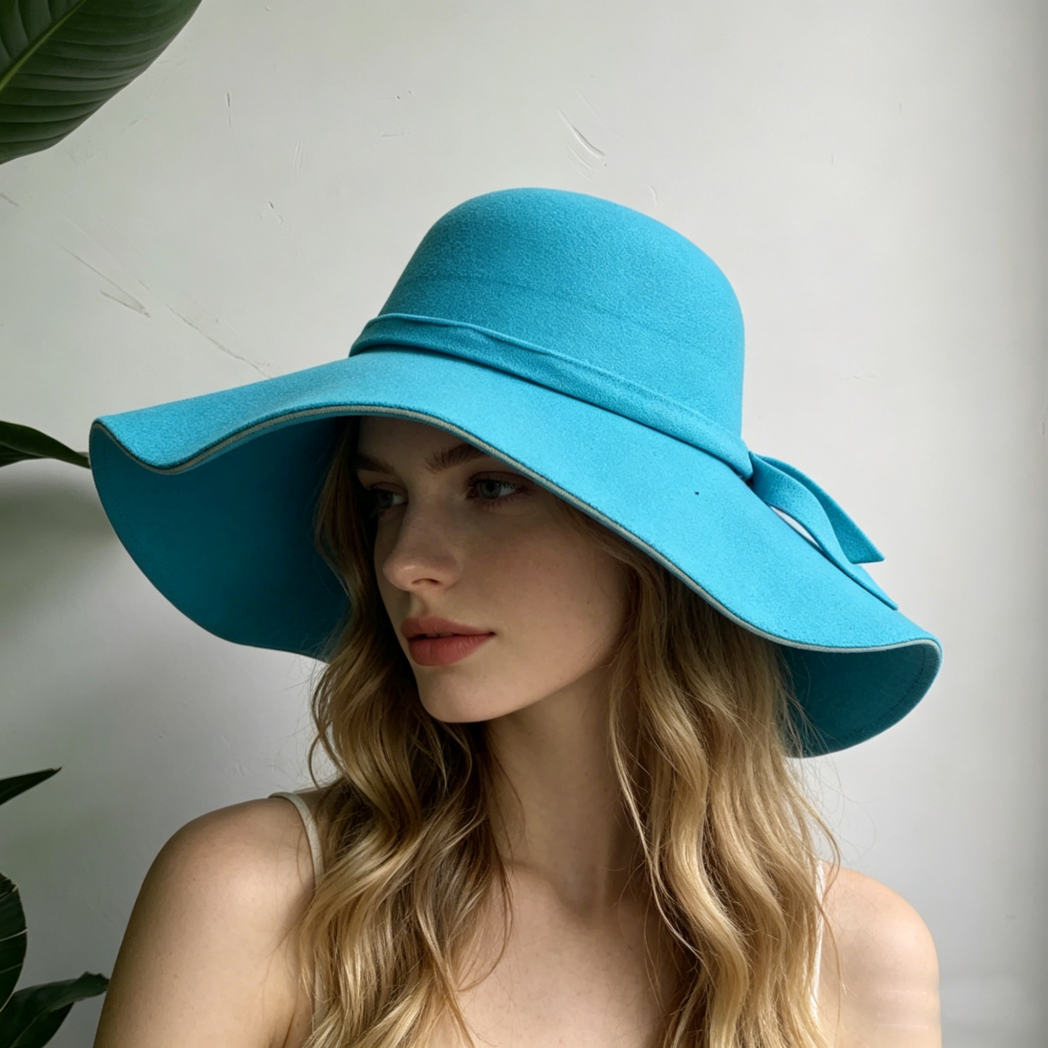 Women Fedora Hat Vintage Lady  - Hat Floppy Wide のレビューと価格