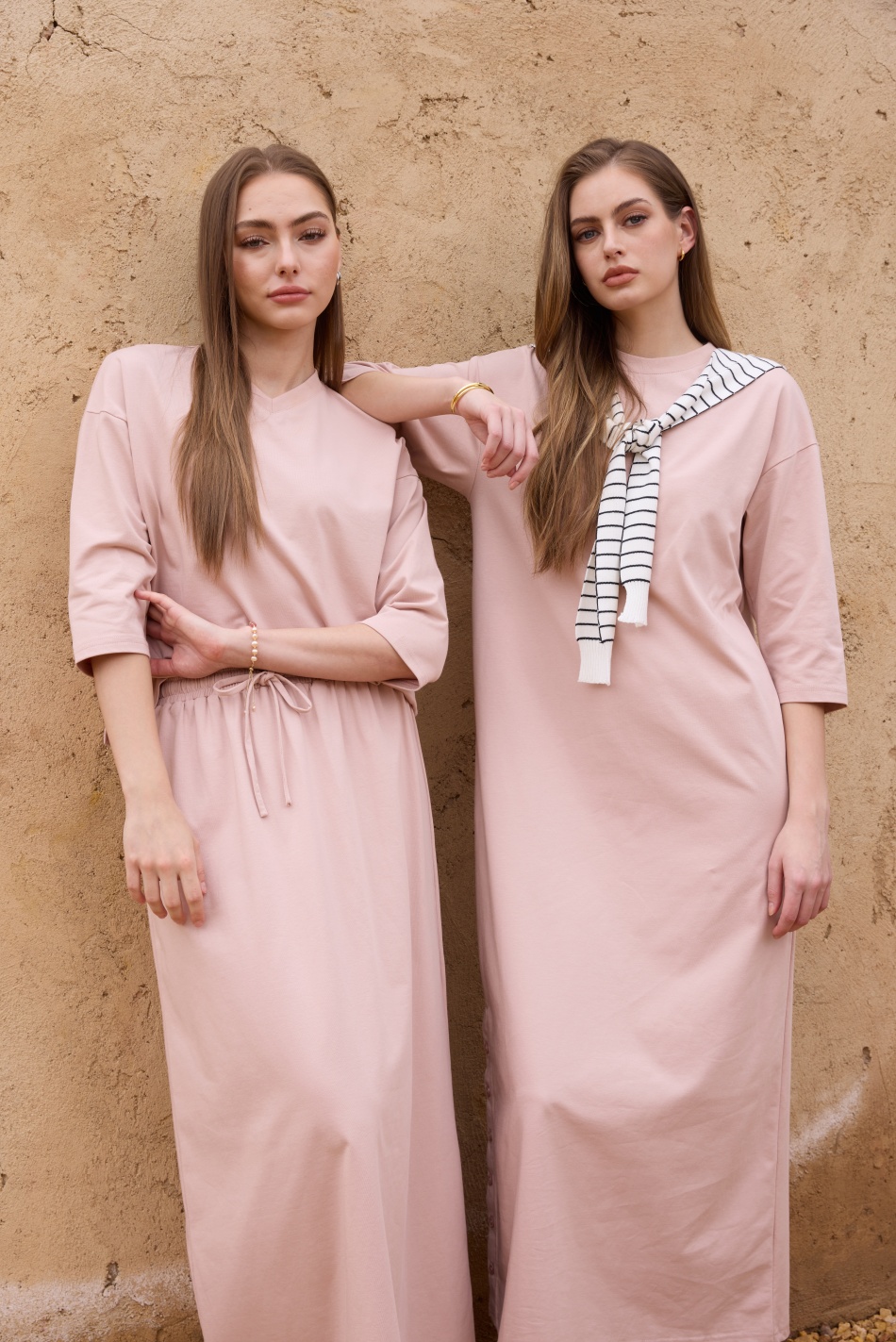 AS SS26 oversize loose T-shirt - Linen Dress Wrap のレビューと価格