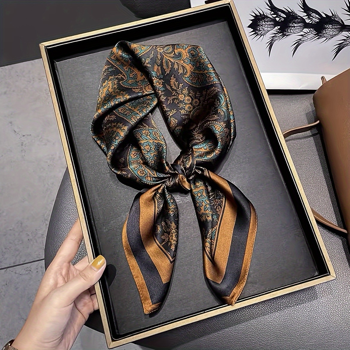 Fashionable Imitation Silk Sca - Headband Summer Knit のレビューと価格