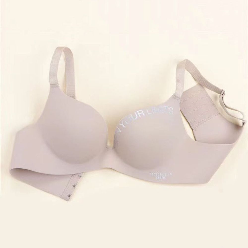 Breathable Letter Pattern Wome - Bralette Triangle Set のレビューと価格