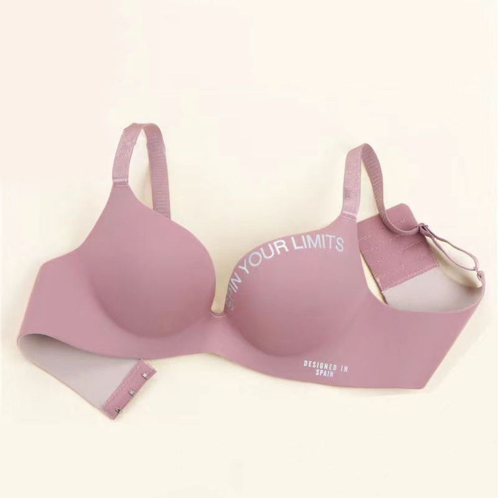 Breathable Letter Pattern Wome - Bralette Triangle Set のレビューと価格
