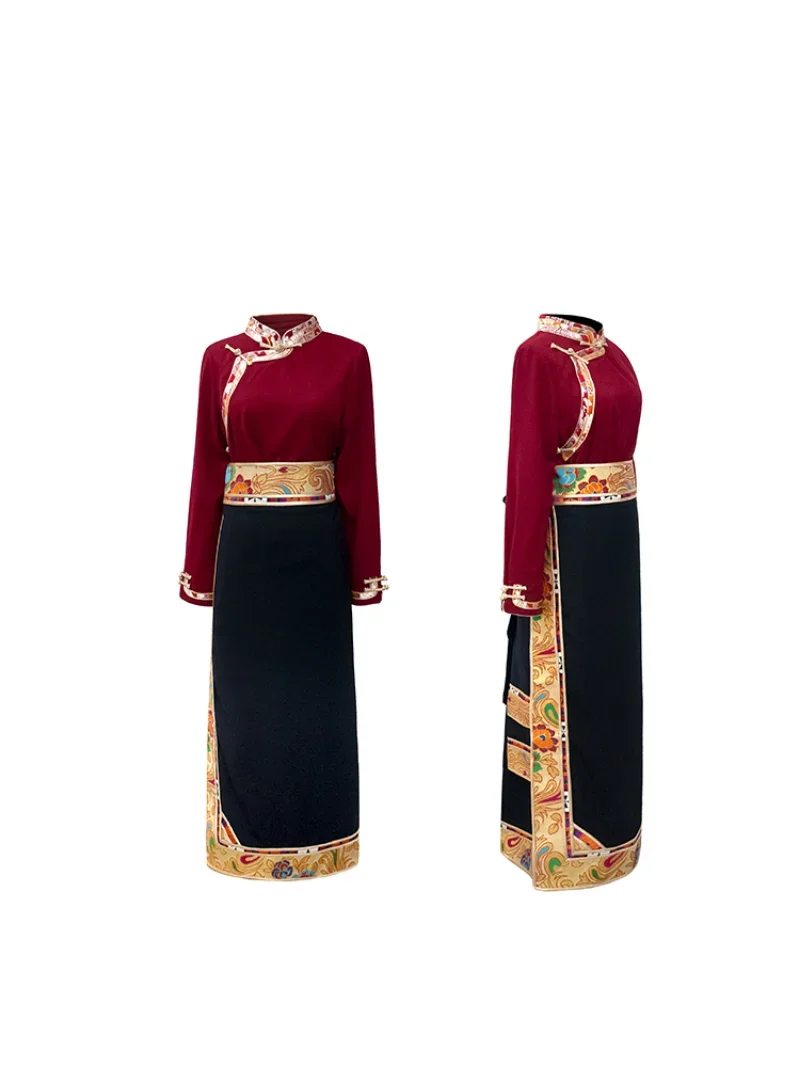 Traditional Tibetan Dress Wrap - Linen Dress Wrap のレビューと価格