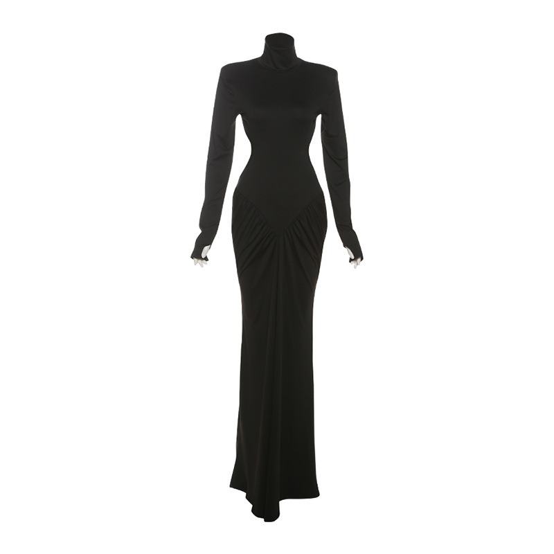 Women Backless Long Dress Turt - Maxi Dress Halter のレビューと価格
