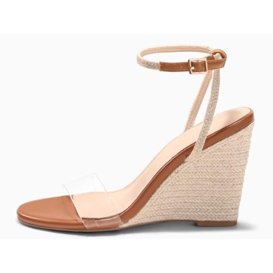 Coutgo Womens Wedges Heels San - Wedge Espadrille Women のレビューと価格