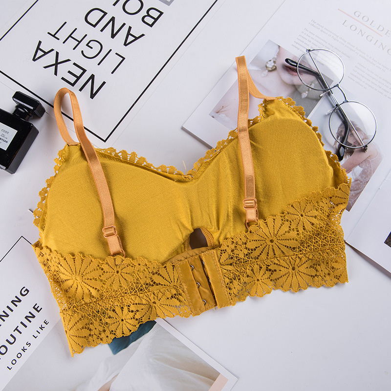 3D Sexy girl lace Lingerie Sea - Bralette Triangle Set のレビューと価格