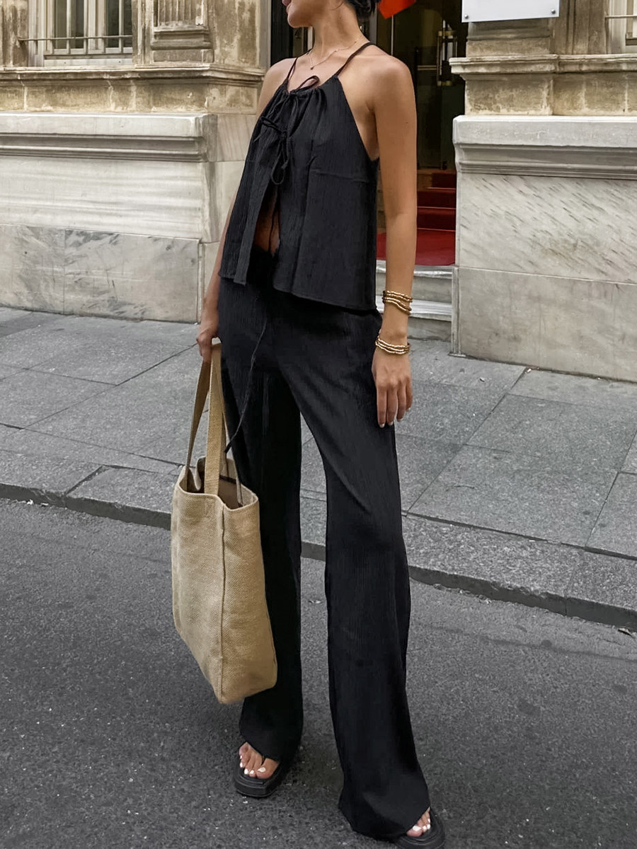 2026 Women Two Piece Set Women - Linen Pant Wide のレビューと価格