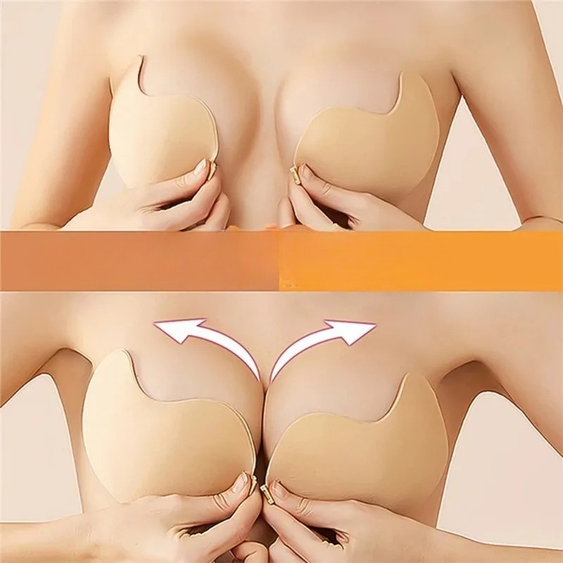 A-D Invisible Strapless Adhesi - Bralette Triangle Set のレビューと価格
