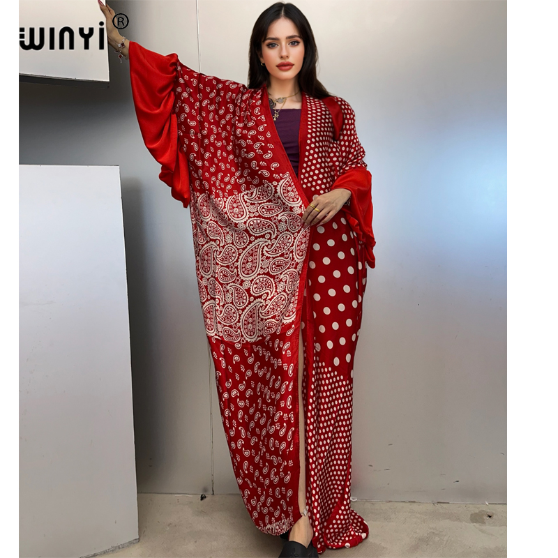 WINYI Summer Kimono party dres - Cover Up Kaftan のレビューと価格