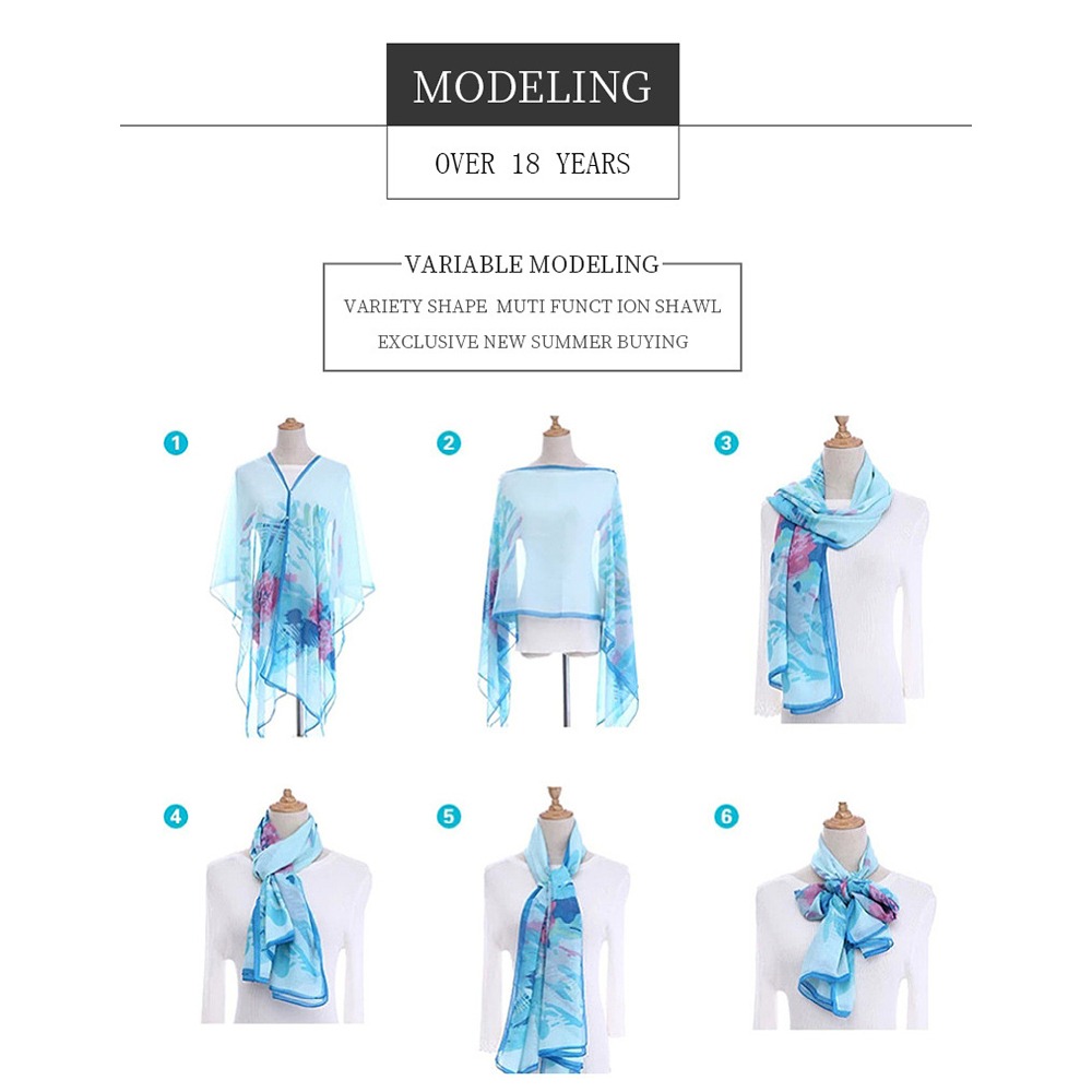 Fashion Solid color Shawl Scar - Cover Up Kaftan のレビューと価格