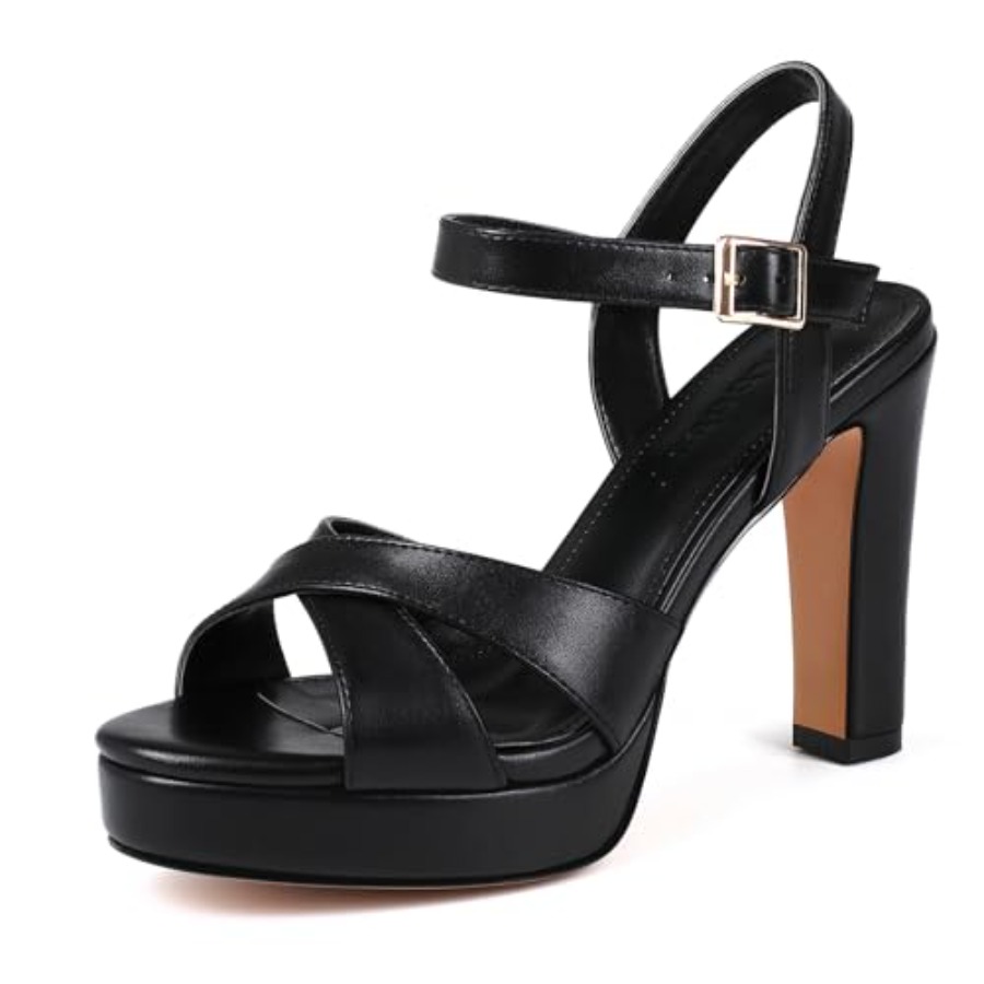 Platform High Heels for Women  - Sandal Strappy Heeled のレビューと価格
