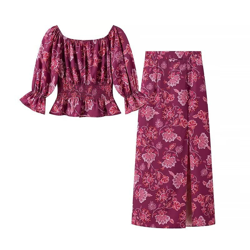 Women's Fashion Printed Off-Sh - Blouse Off Shoulder のレビューと価格
