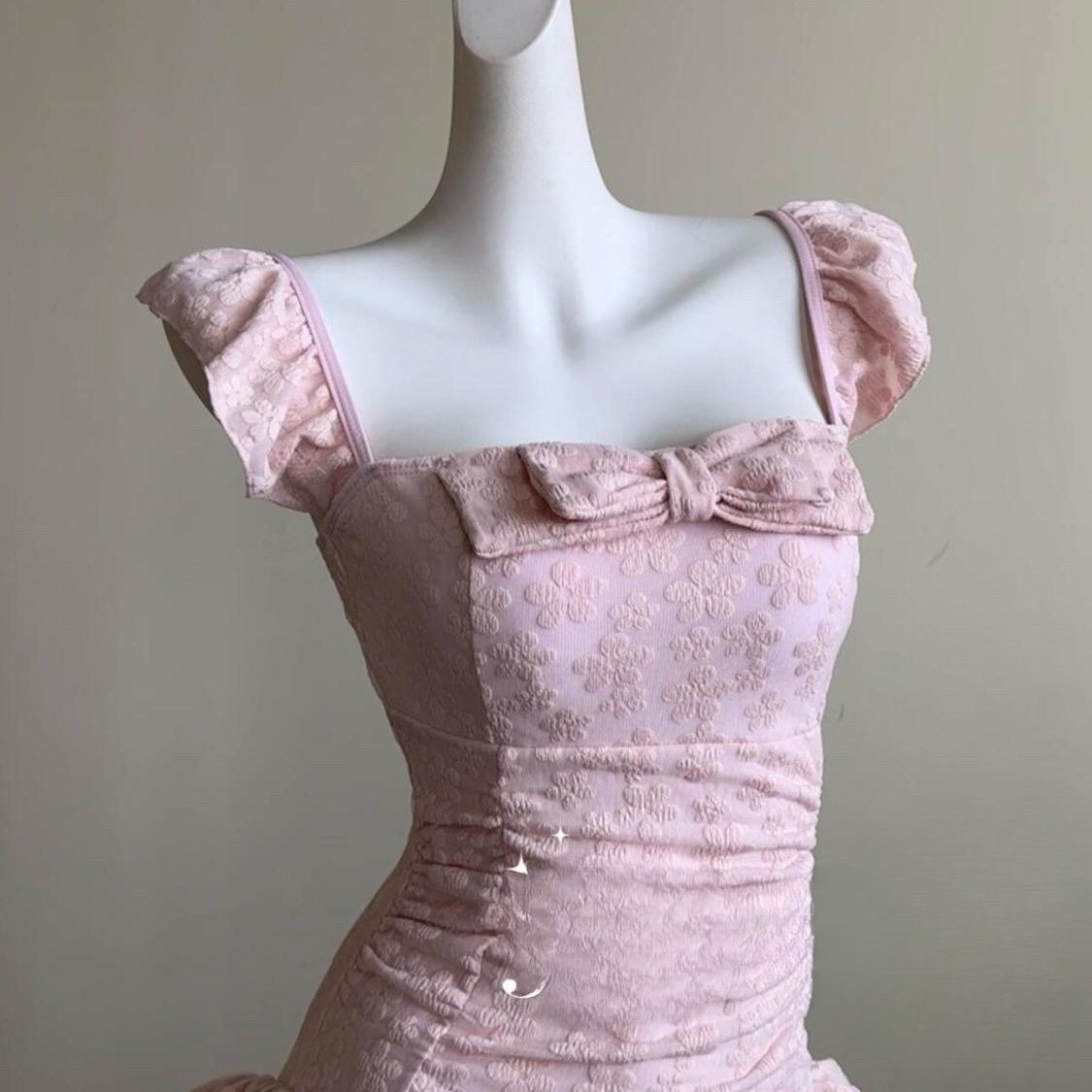 Swimsuit Women Pink Jacquard F - Swimsuit Bikini Ruched のレビューと価格