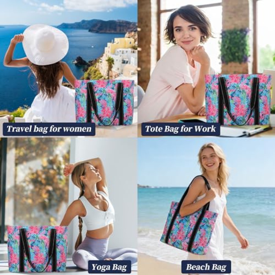 Tote Bag for Women with Laptop - Tote Bag Beach のレビューと価格