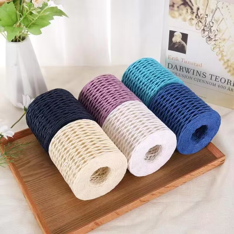 190g Raffia Yarn, Straw Paper  - Crochet Bag Raffia のレビューと価格