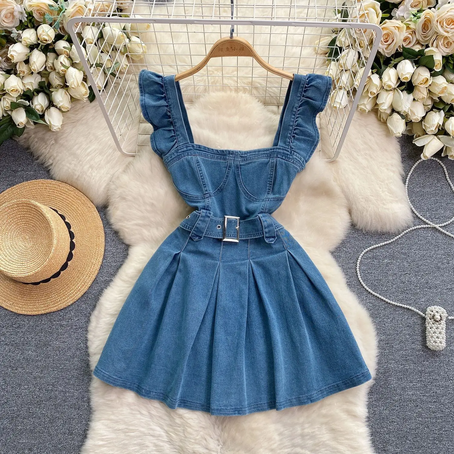 Korean Version of The College  - Maxi Dress Halter のレビューと価格
