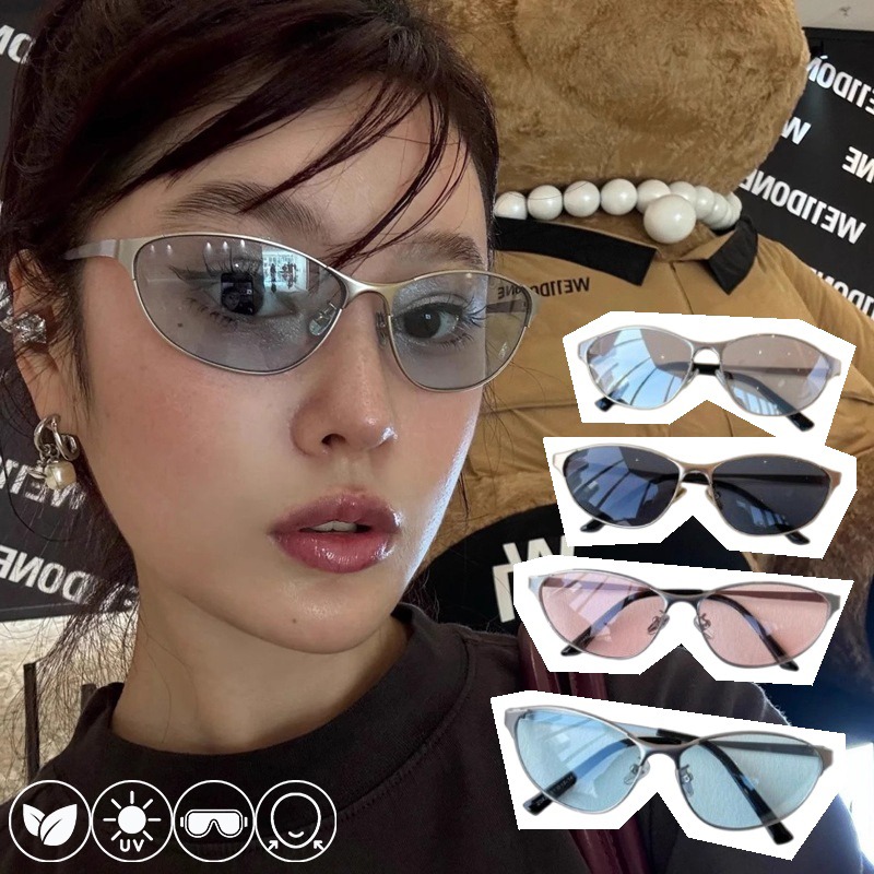 Y2K Cat Eye Sunglasses Ultravi - Sunglasses Cat Eye のレビューと価格