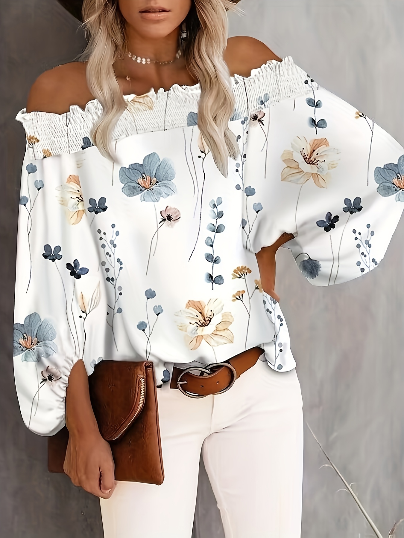 Plus Size New Women's Casual F - Blouse Off Shoulder のレビューと価格