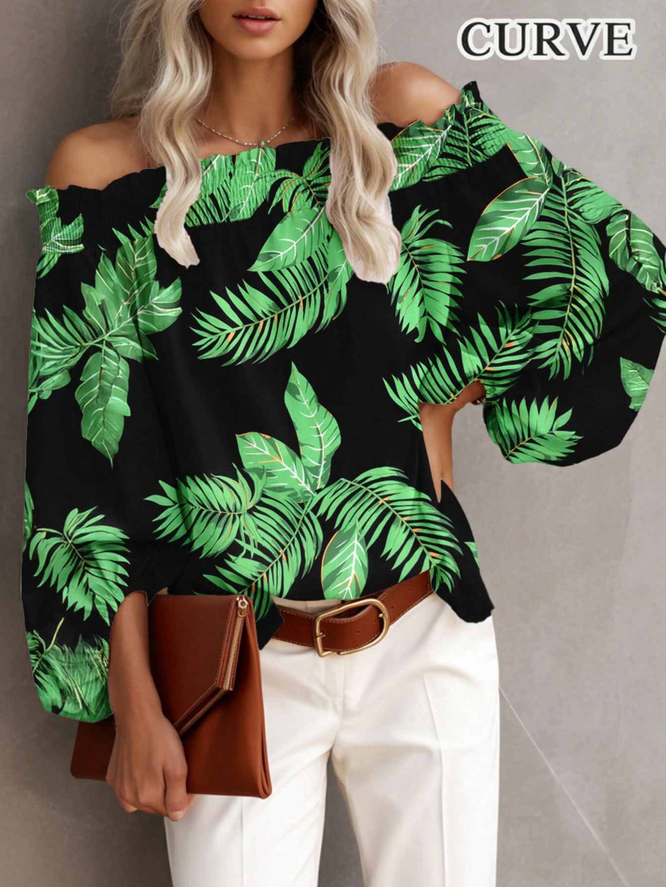 Plus Size New Women's Casual F - Blouse Off Shoulder のレビューと価格