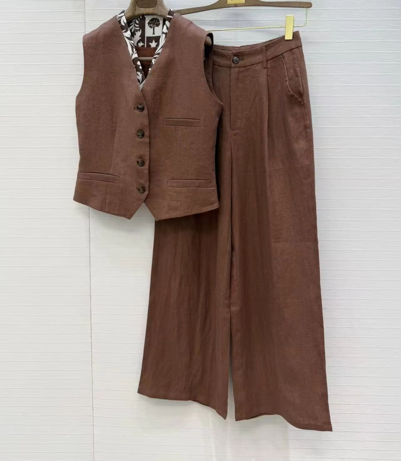 Old Man Qian's linen casual tw - Linen Pant Wide のレビューと価格