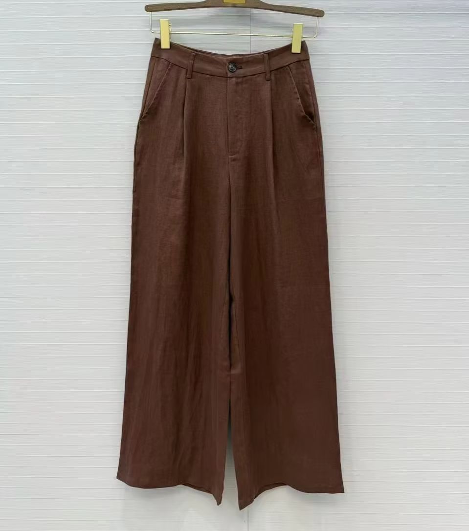 Old Man Qian's linen casual tw - Linen Pant Wide のレビューと価格