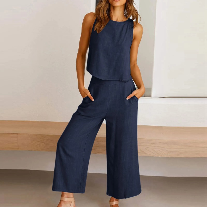 2025 New Summer Tops Cotton Li - Linen Pant Wide のレビューと価格