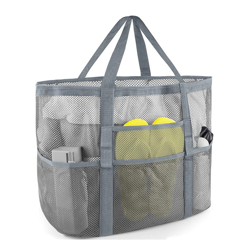 Travel Mesh Beach Bag for Wome - Tote Bag Beach のレビューと価格