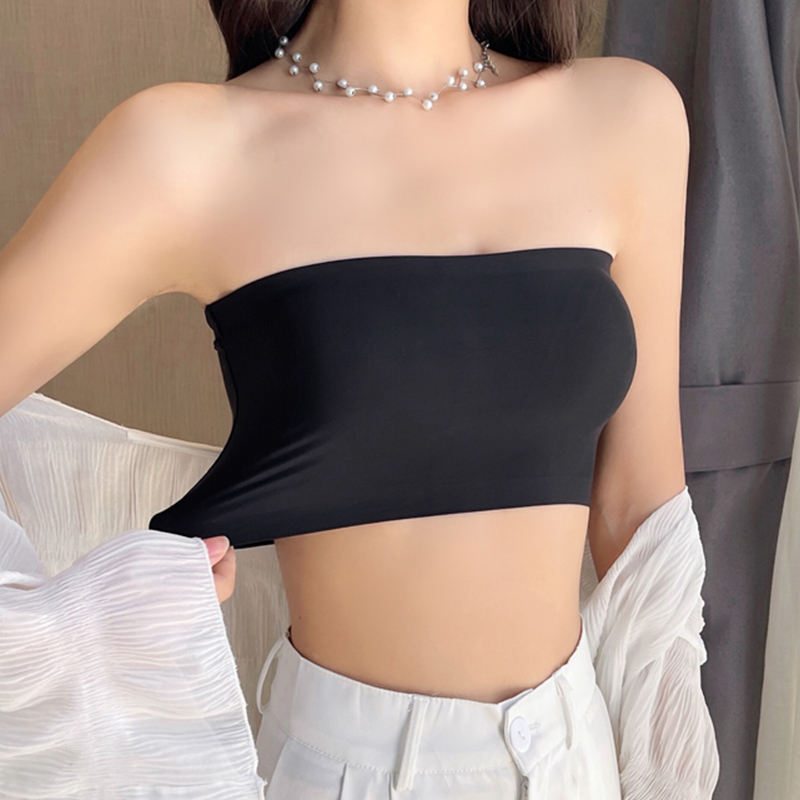One Piece Sexy Tube Tops Women - Bralette Triangle Set のレビューと価格