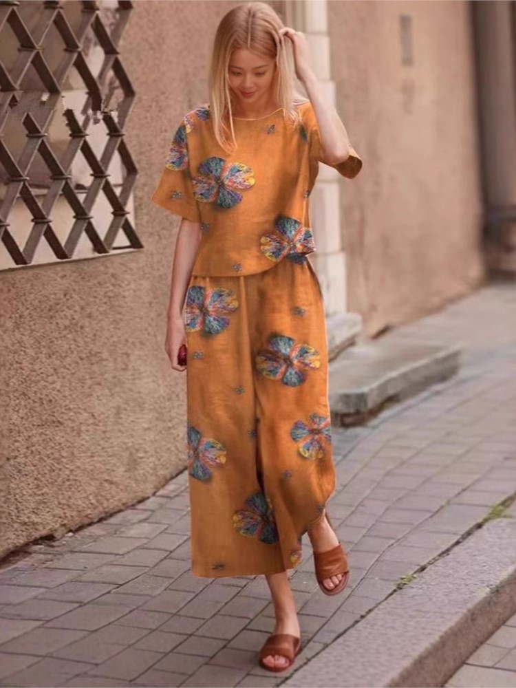 2025 Spring Summer New Plus Si - Linen Pant Wide のレビューと価格