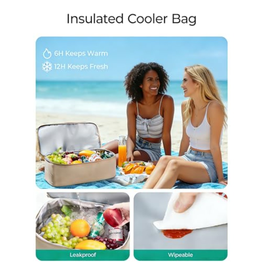 BAGSMART Beach Bag for Women M - Tote Bag Beach のレビューと価格