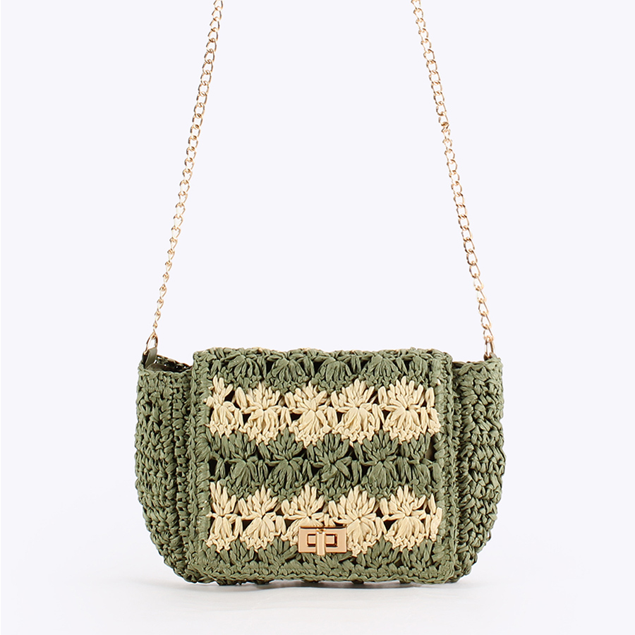 Straw Crossbody Bags for Women - Crochet Bag Raffia のレビューと価格