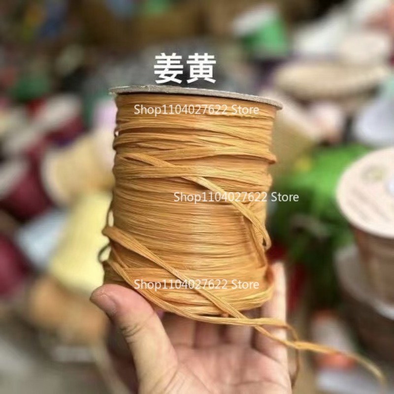 120g/roll Matte Raffia Grass C - Crochet Bag Raffia のレビューと価格
