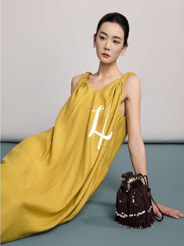 Natural Linen Summer New Style - Linen Dress Wrap のレビューと価格