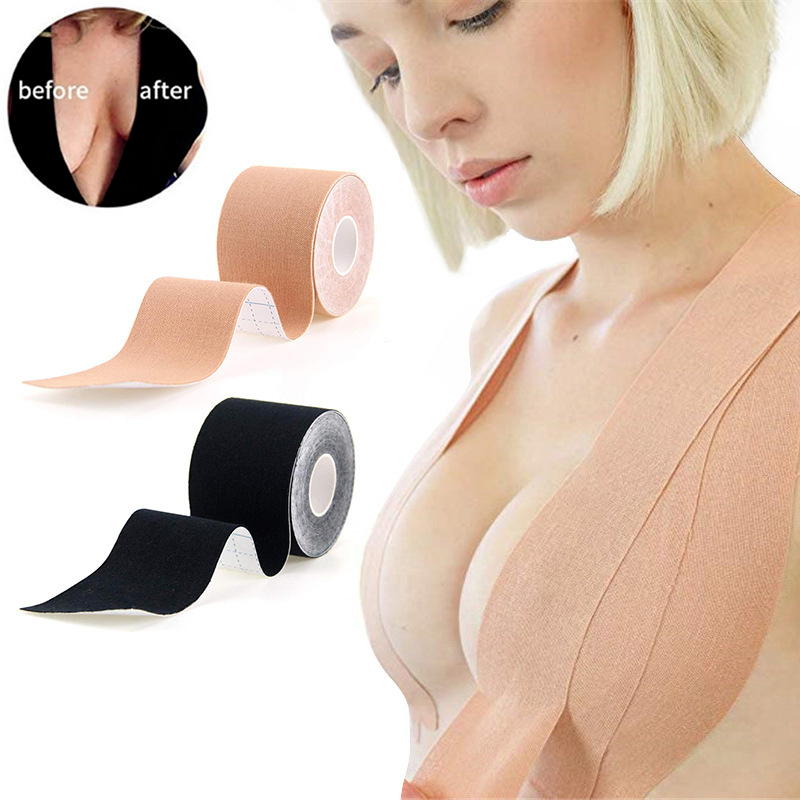 1Set Boob Tape Bras Women Adhe - Bralette Triangle Set のレビューと価格