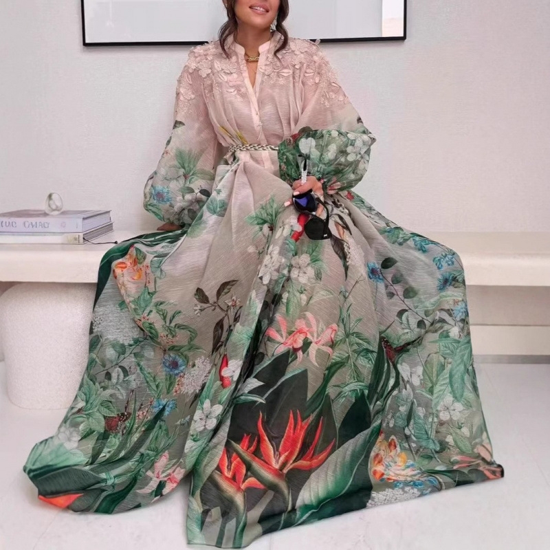 Elegant Maxi Dress for Women V - Linen Dress Wrap のレビューと価格