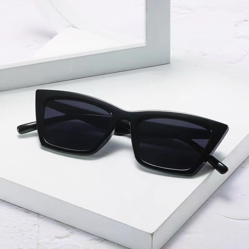 New Cat Eye Black Sunglasses W - Sunglasses Cat Eye のレビューと価格