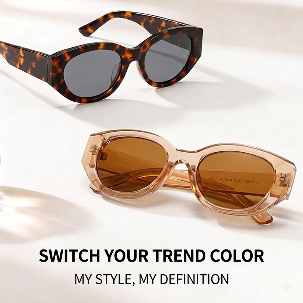Women Men Classic Cat-Eye Pola - Sunglasses Cat Eye のレビューと価格