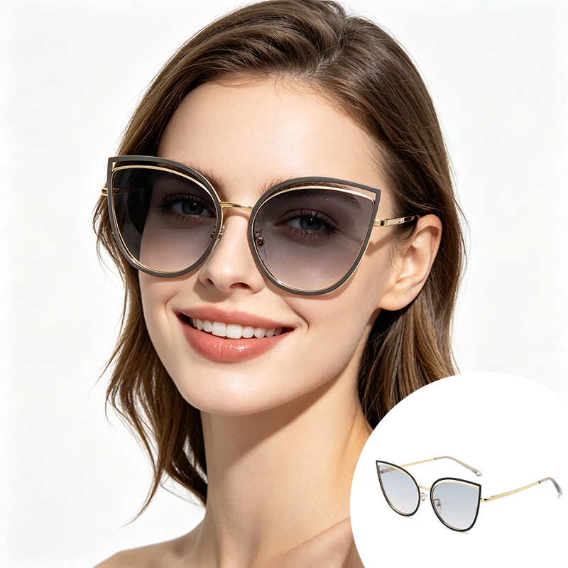UV400 Cat Eye Sunglasses for W - Sunglasses Cat Eye のレビューと価格