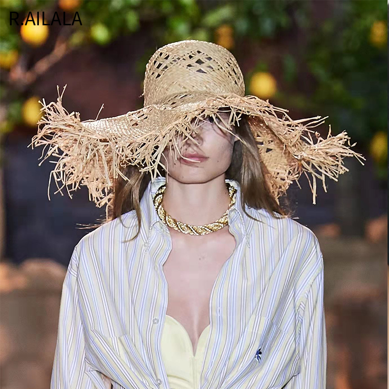 New Women Summer Natural Raffi - Hat Floppy Wide のレビューと価格