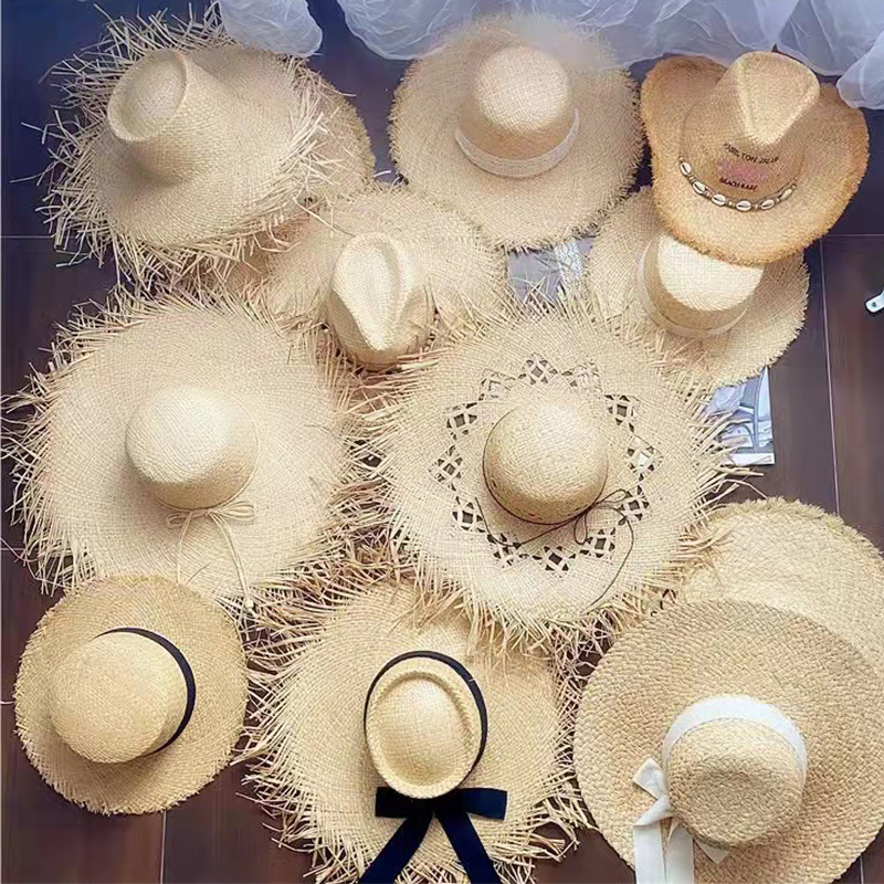 New Women Summer Natural Raffi - Hat Floppy Wide のレビューと価格