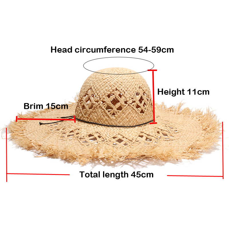 New Women Summer Natural Raffi - Hat Floppy Wide のレビューと価格