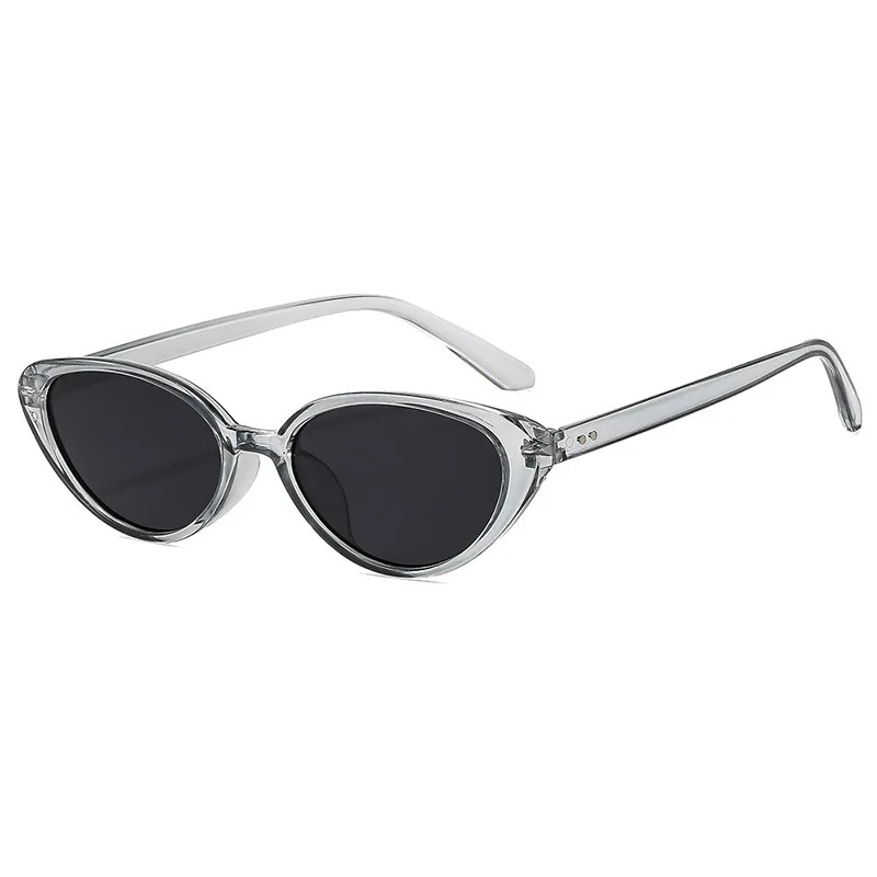 Rivets Brown Fashion Cat Eye S - Sunglasses Cat Eye のレビューと価格