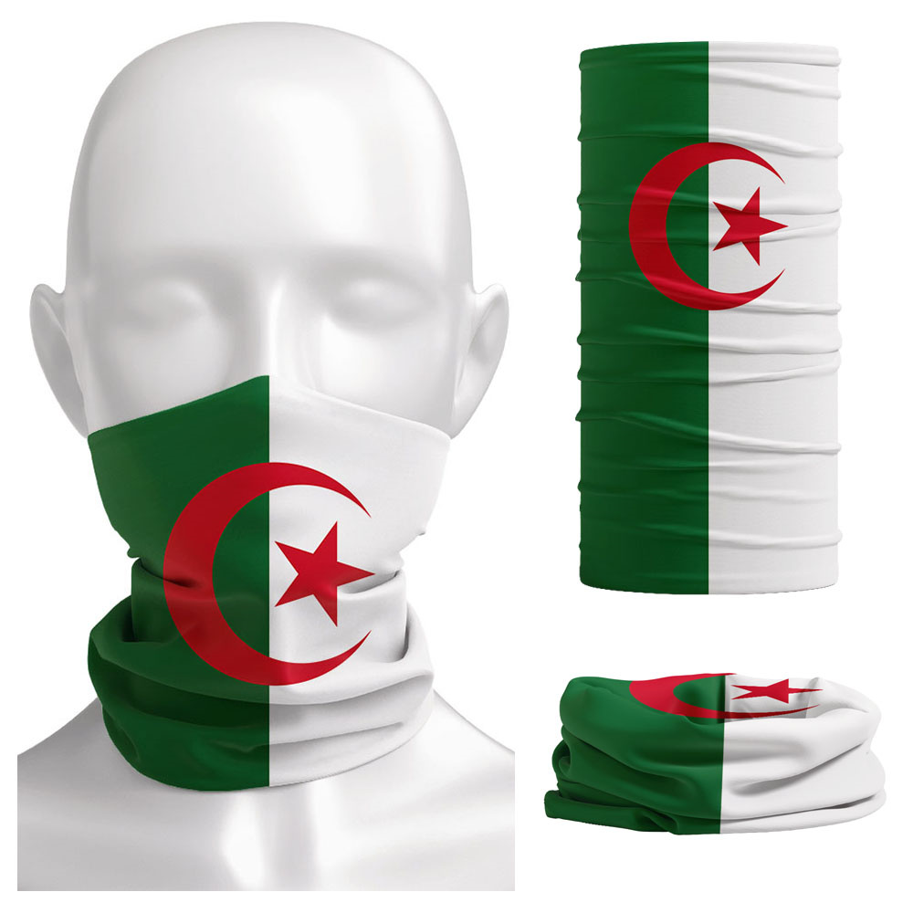 Algeria Flag Printed Bandana H - Headband Summer Knit のレビューと価格