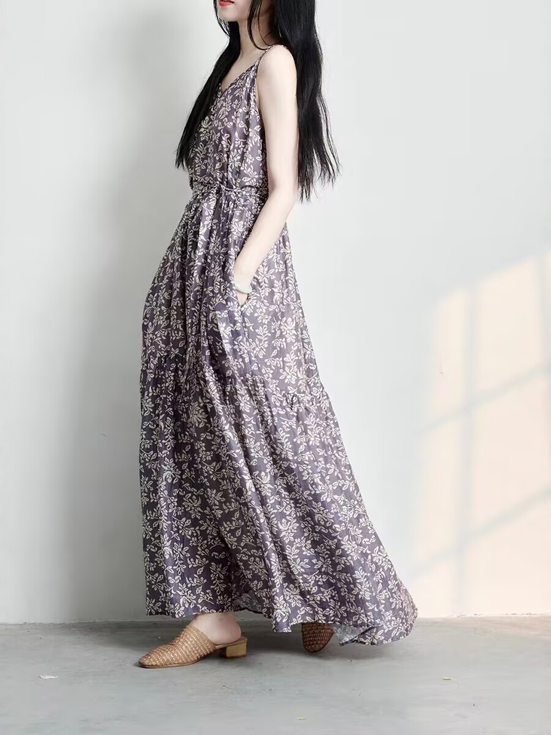 Elegant Japanese Style plus Si - Linen Dress Wrap のレビューと価格