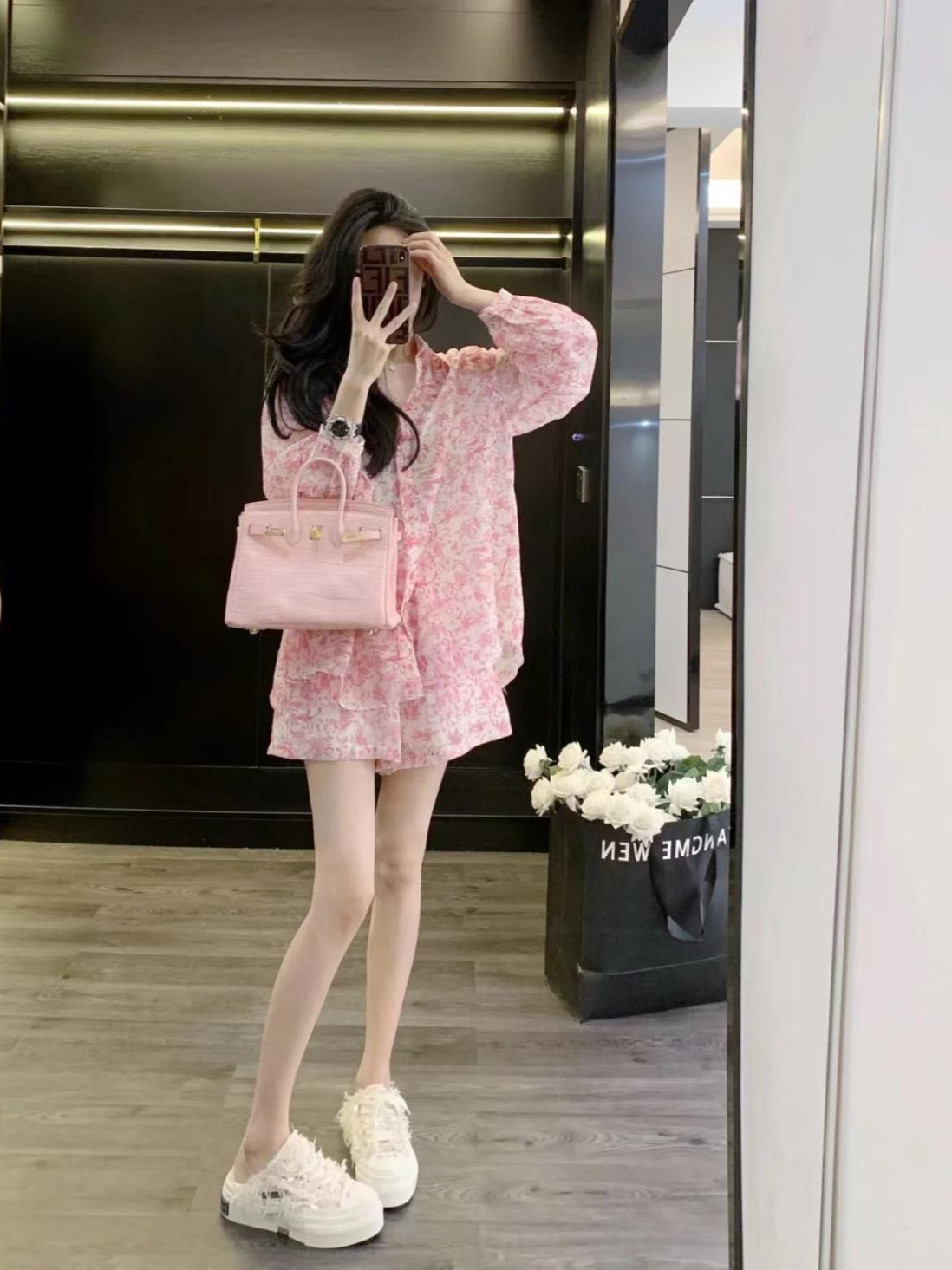 Woman Shorts Sun Protection Pr - Romper Floral Print のレビューと価格
