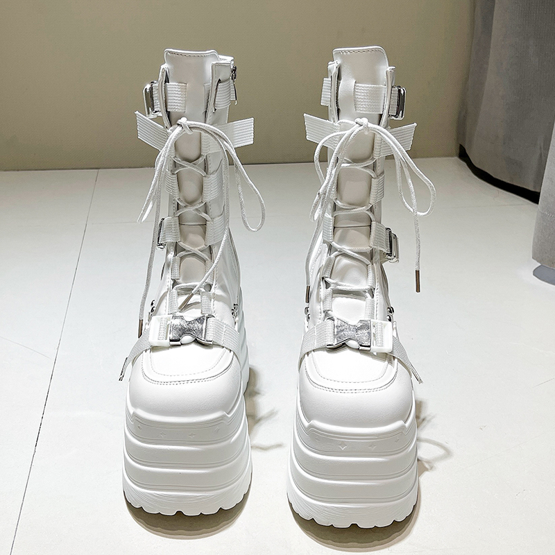 13.5CM,17CM Women Punk Boots A - Wedge Espadrille Women のレビューと価格