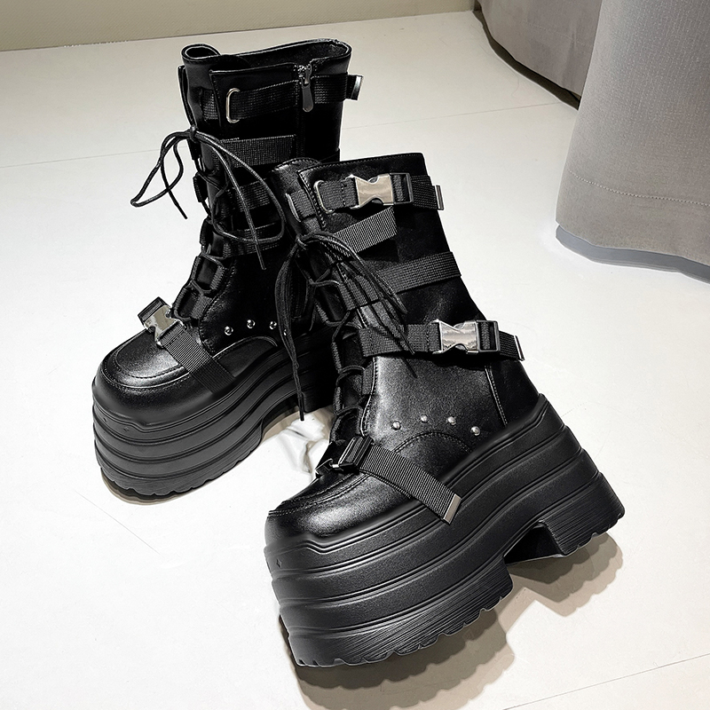 13.5CM,17CM Women Punk Boots A - Wedge Espadrille Women のレビューと価格