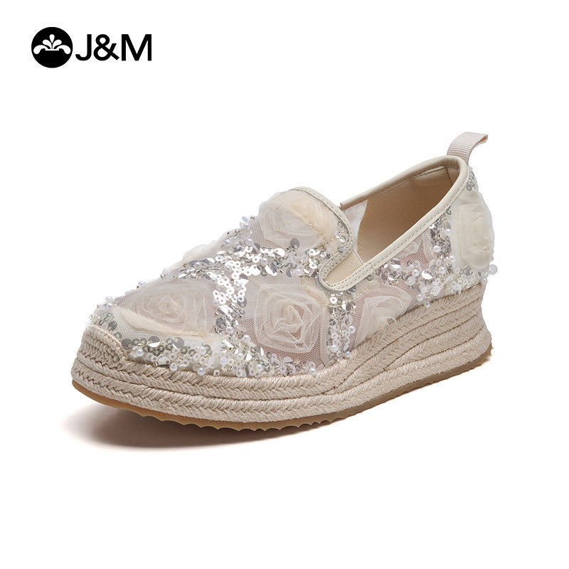 2026 J&M Women Wedges Fashion  - Wedge Espadrille Women のレビューと価格