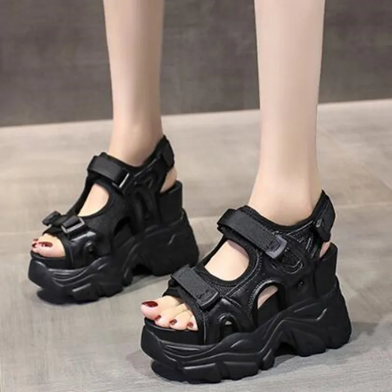 10.5CM Platform Gladiator Sand - Wedge Espadrille Women のレビューと価格