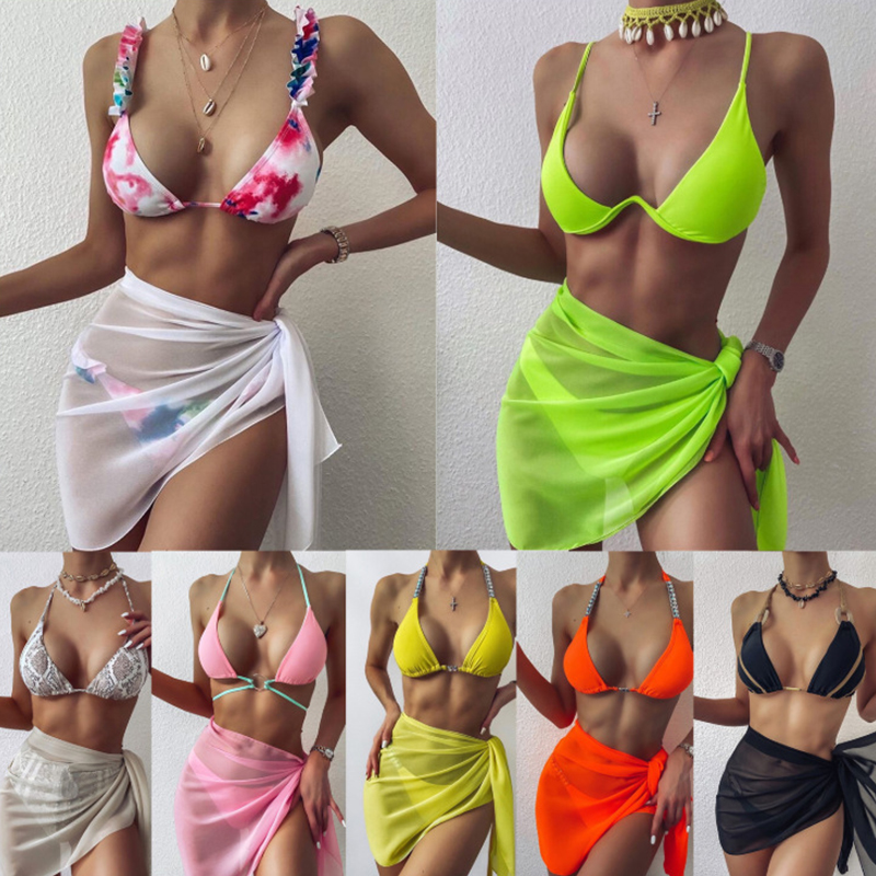 Women Chiffon Swimwear Cover U - Cover Up Kaftan のレビューと価格