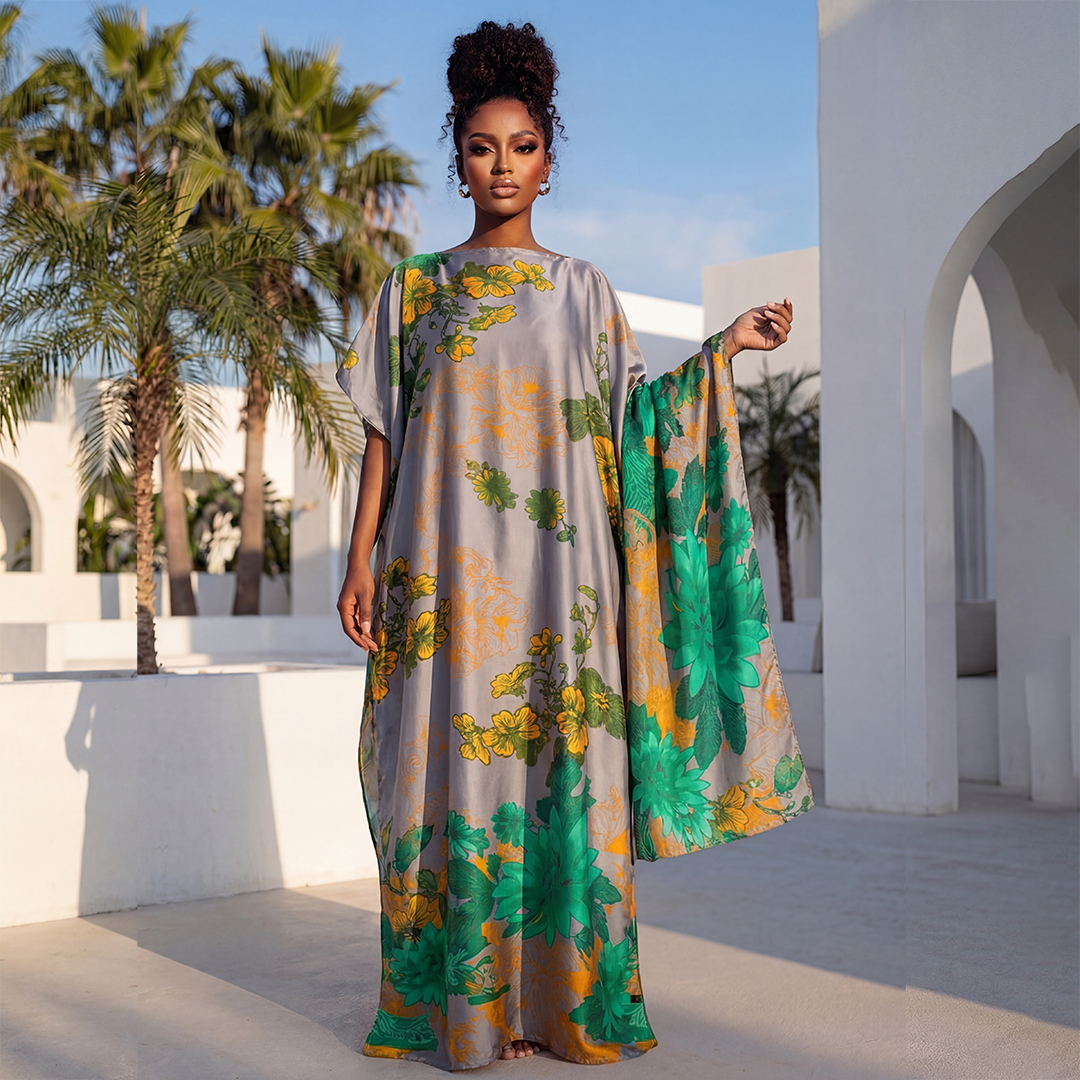 Summer Fashion African Shawl F - Romper Floral Print のレビューと価格